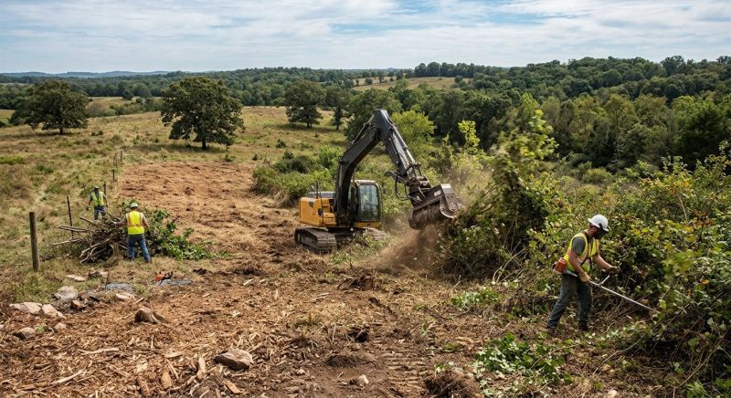 Building Site Clearing in Marietta, GA