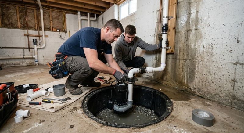 Sump Pump Installation in Mobile, AL