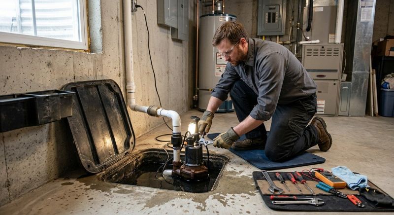 Basement Sump Pump Service in Huntsville, AL