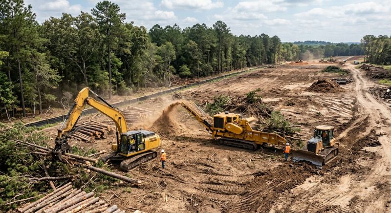 Commercial Land Clearing in Marietta, GA