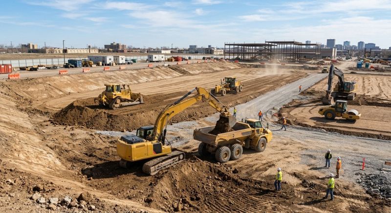 Commercial Land Preparation in Marietta, GA