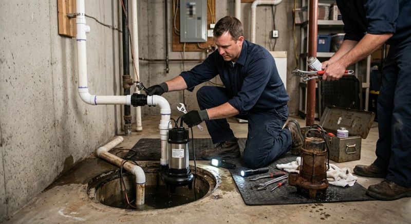 Drainage Pump Installation in Tuscaloosa, AL