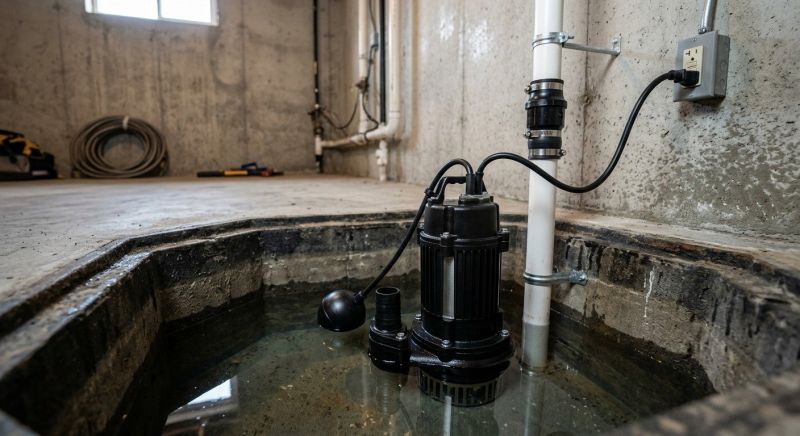 Drainage Pump Installation in Huntsville, AL