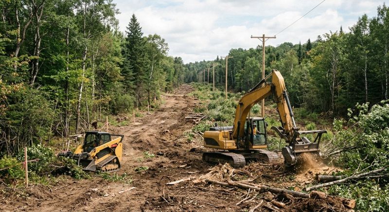 Easement Land Clearing in Houston, TX
