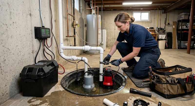 Ejector Pump Installation in Des Moines, IA