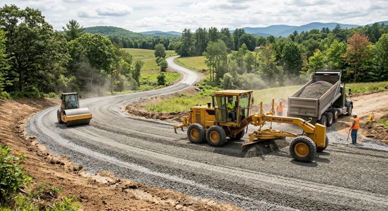 Gravel Road Installation in Salt Lake City, UT
