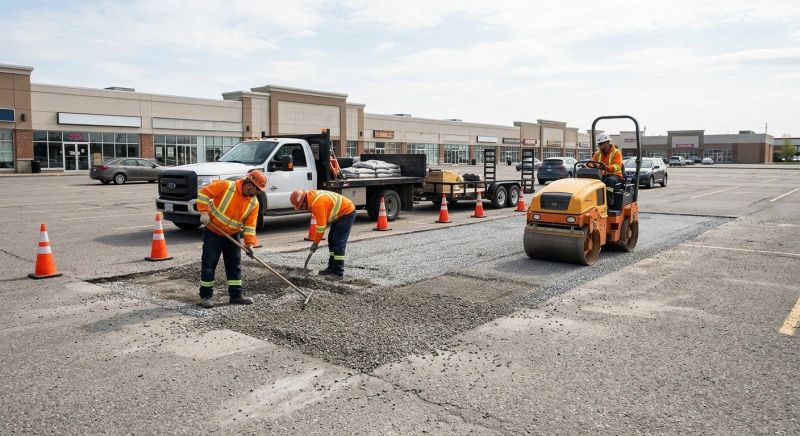Parking Lot Leveling in Utah County, UT