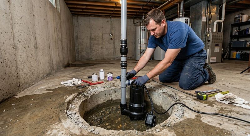Sump Pump Relocation in Pompano Beach, FL