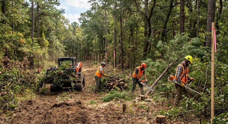 Trees Clearing in Marietta, GA